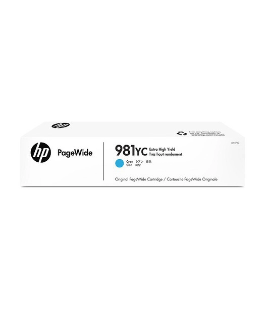 HP%20L0R17YC%20Ekstra%20Yüksek%20Kapasite%20Cyan%20Taahhütlü%20PageWide%20Kartuş%20(981YC)