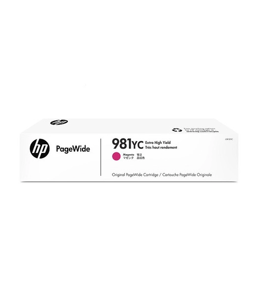 HP%20L0R18YC%20Eksta%20Yüksek%20Kapasite%20Magenta%20Taahhütlü%20PageWide%20Kartuş%20(981YC)
