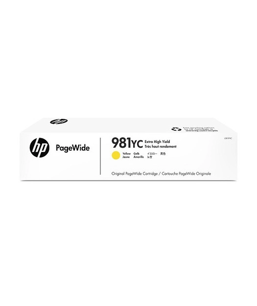 HP%20L0R19YC%20Ekstra%20Yüksek%20Kapasite%20Yellow%20Taahhütlü%20PageWide%20Kartuş%20(981YC)