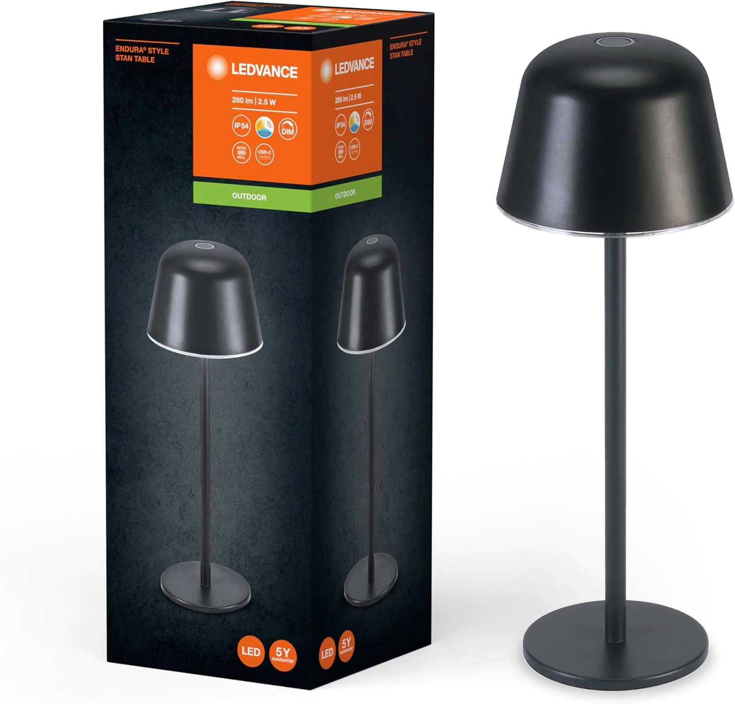 Ledvance%20LED%20Endura%20Masa%20Lambası%20Şarjlı-Siyah