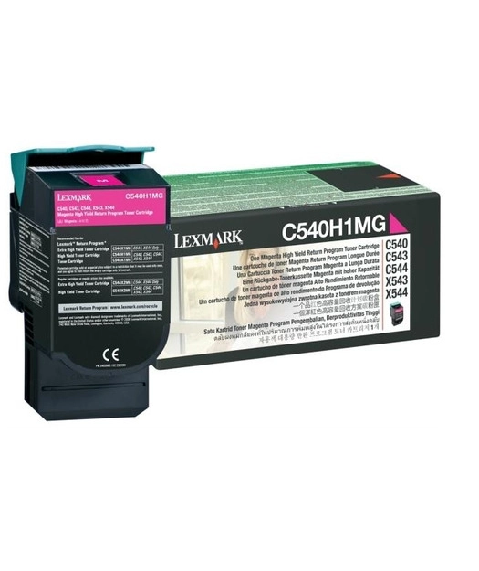 Lexmark%20C540H1MG%20Yüksek%20Kapasiteli%20Magenta%20Return%20Toner