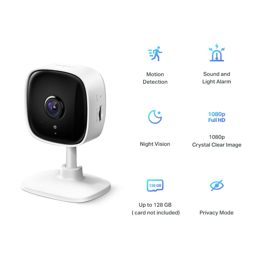 TP-LINK%20TAPO%20C100%20FHD%201080P%20GECE%20GÖRÜŞLÜ%20WİFİ%20KAMERA