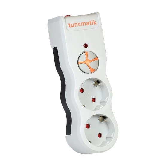TUNÇMATİK%20POWERSURGE%20ENERJİ%20KORUMA%202Lİ%20%20BEYAZ%20-%20TSK19021