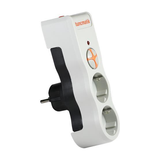 TUNÇMATİK%20POWERSURGE%20ENERJİ%20KORUMA%202Lİ%20%20BEYAZ%20-%20TSK19021