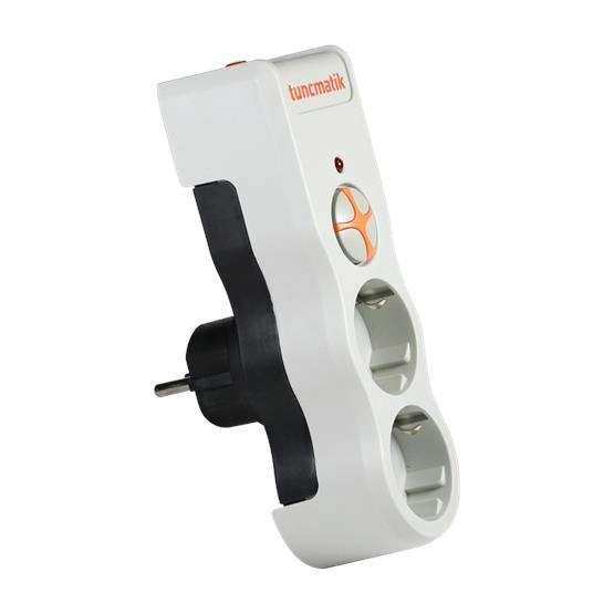 TUNÇMATİK%20POWERSURGE%20ENERJİ%20KORUMA%202Lİ%20%20BEYAZ%20-%20TSK19021