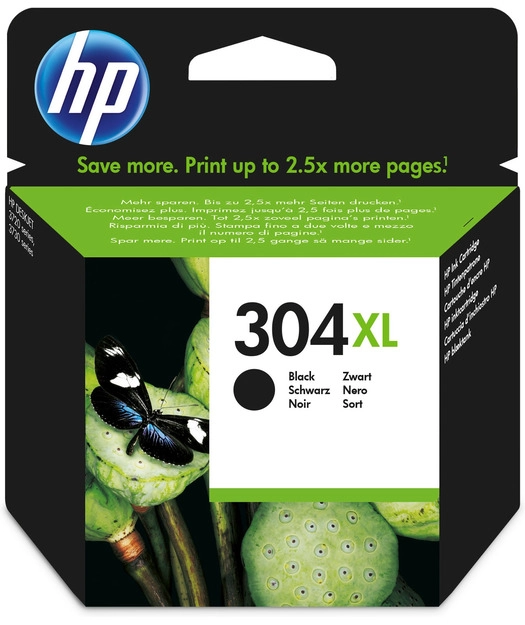 HP%20N9K08AE%20Black%20Mürekkep%20Kartuş%20(304XL)