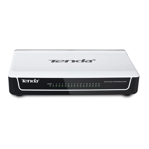 TENDA%20S16%2016PORT%2010/100%20YÖNETİLEMEZ%20SWITCH