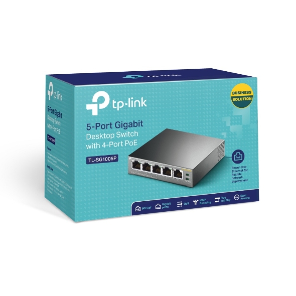 TP-LINK%20TL-SG1005P%205PORT%2010/100/1000%20YÖNETİLEMEZ%20POE%20SWITCH