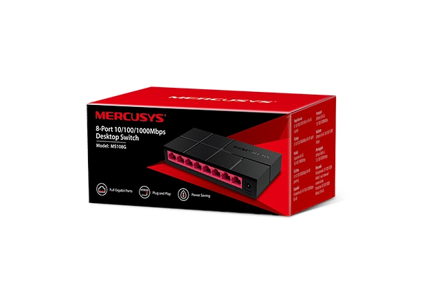 TP-LINK%20MERCUSYS%20MS108G%208PORT%2010/100/1000%20YÖNETİLEMEZ%20SWITCH