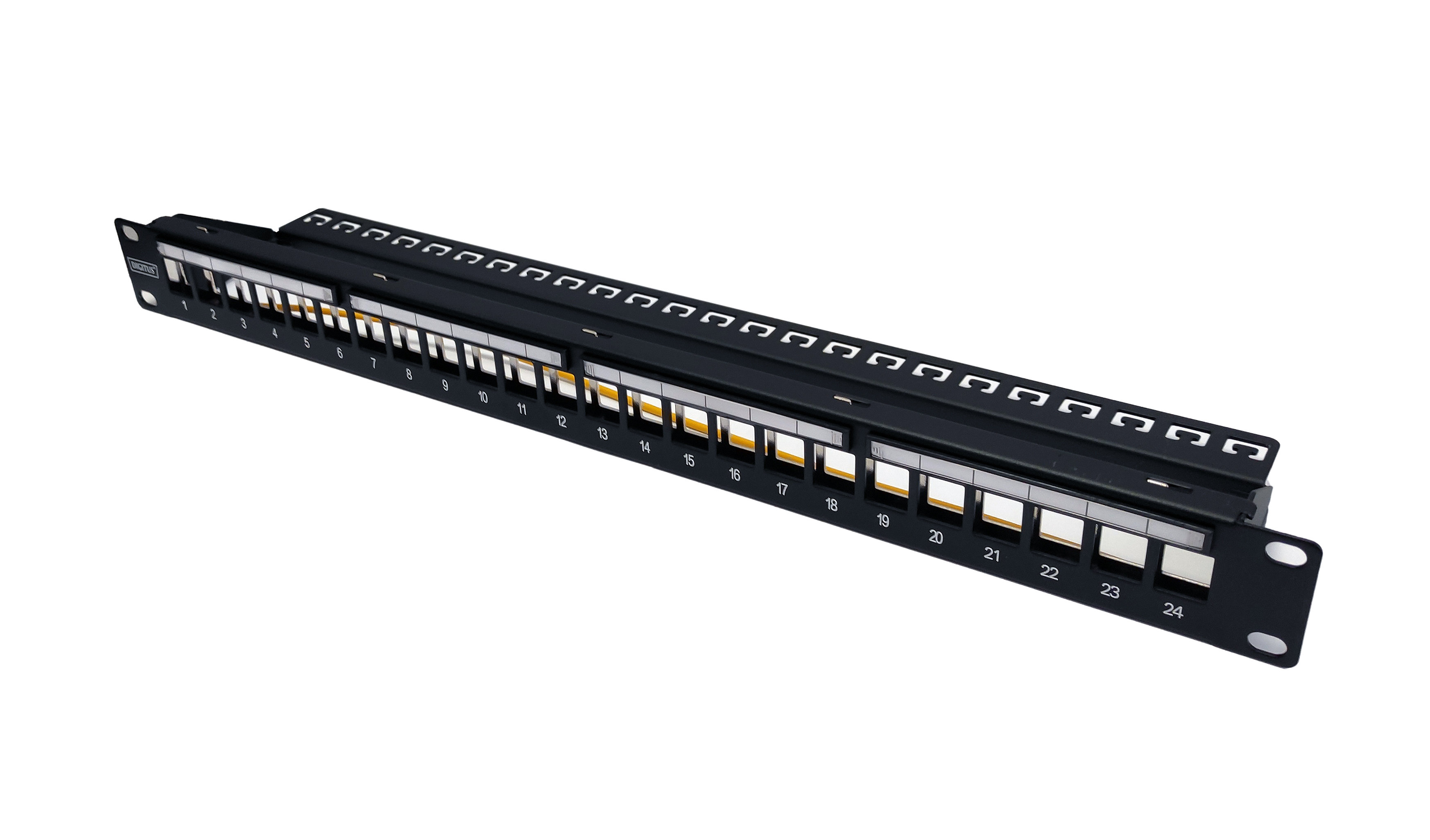 DIGITUS%20DN-91411-1%2024PORT%20RAF%20TİPİ%20PPANEL%201U%20SİYAH