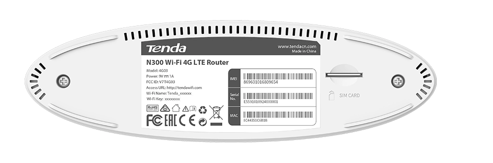 TENDA%204G03%20N300%202PORT%20300Mbps%20ROUTER%20(SIM%20KART%20TAKILABİLİR)