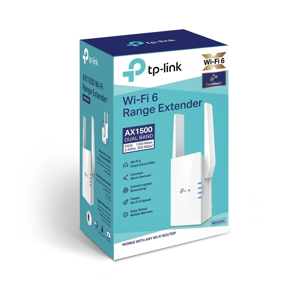 TP-LINK%20RE505X%20AC1200%201200Mbps%20PRİZ%20TİPİ%20MENZİL%20GENİŞLETİCİ