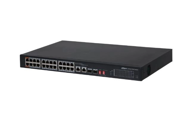DAHUA%20PFS3226-24ET-240%2024%20PORT%2024XFE-2XGE-2XGE/SFP%20240W%20Hİ-POE%20SWİTCH