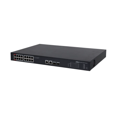 DAHUA%20PFS3220-16GT-240%2016%20PORT%2016XGE-2XGE-2XGE/SFP%20240W%20POE%20SWİTCH