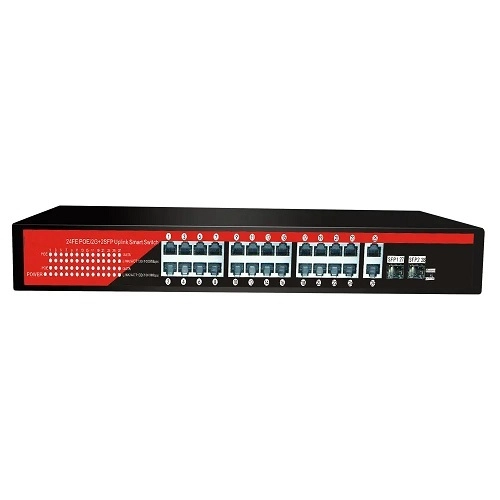 EZCOOL%20EZ-24PSF-SFP%2024PORT%2024FE+2GE+2SFP%20320W%20GİGABİT%20POE%20SWİTCH
