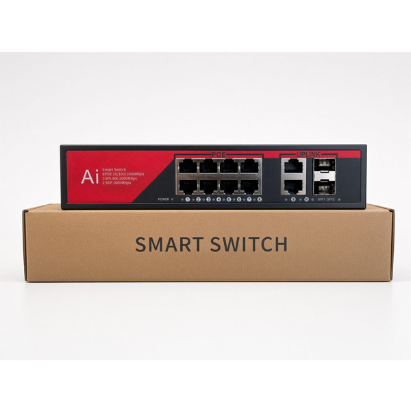 EZCOOL%20EZ-08PSX-SFP%208%20PORT%208GE+2GE+2SFP%20120W%20GİGABİT%20POE%20SWİTCH