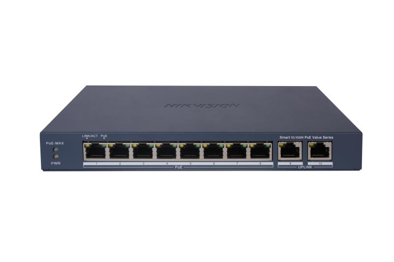 HIKVISION%20DS-3E1310P-EI/M%208XFE+2GE%2060W%20POE%20SWITCH