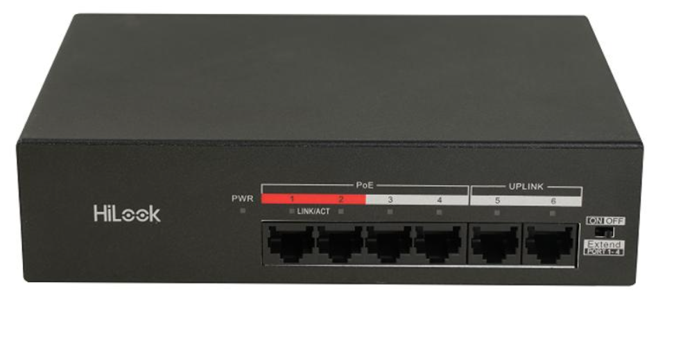 HILOOK%20NS-0106MP-35(O-STD)%204x10/100%20MBPS%20POE%20RJ45%2035W%20SWİTCH