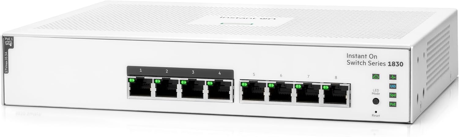 HPE%20ARUBA%20JL811A%201830-8G%208PORT%20GIGABIT4%20POE%20SWITCH
