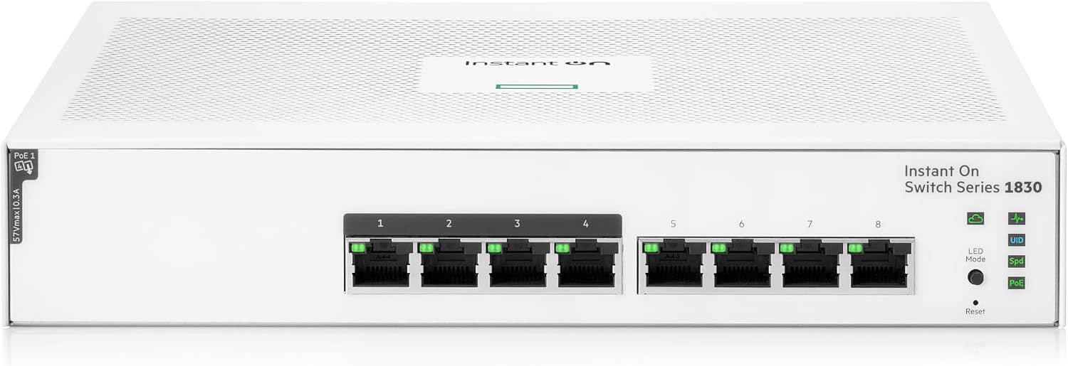 HPE%20ARUBA%20JL811A%201830-8G%208PORT%20GIGABIT4%20POE%20SWITCH