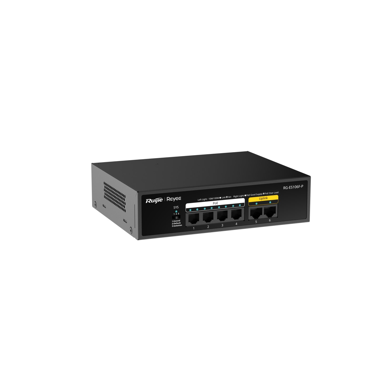 RUİJİE-REYEE%20RG-ES106F-P%204XFE-2XFE%2054W%20POE%20SWİTCH