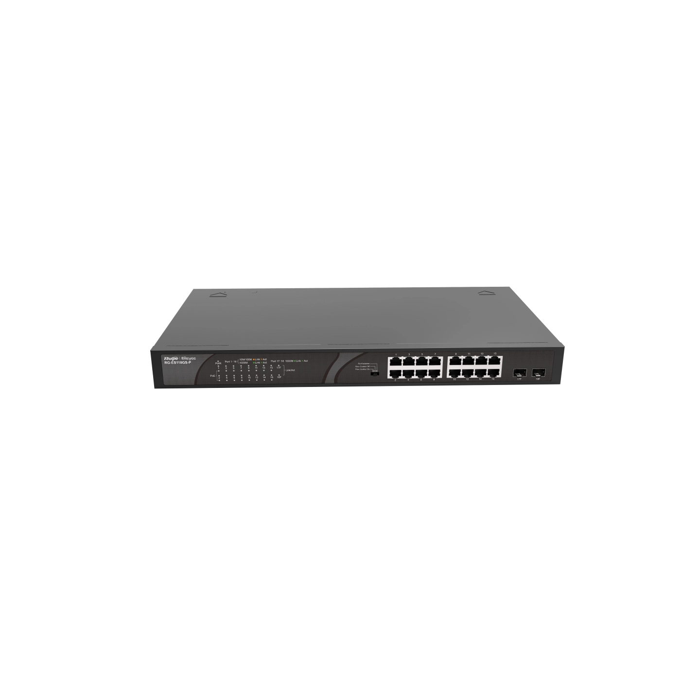 RUİJİE-REYEE%20RG-ES118GS-P%2016XGE%202XGE/SFP%20F.GİGABİT%20247W%20POE%20SWİTCH