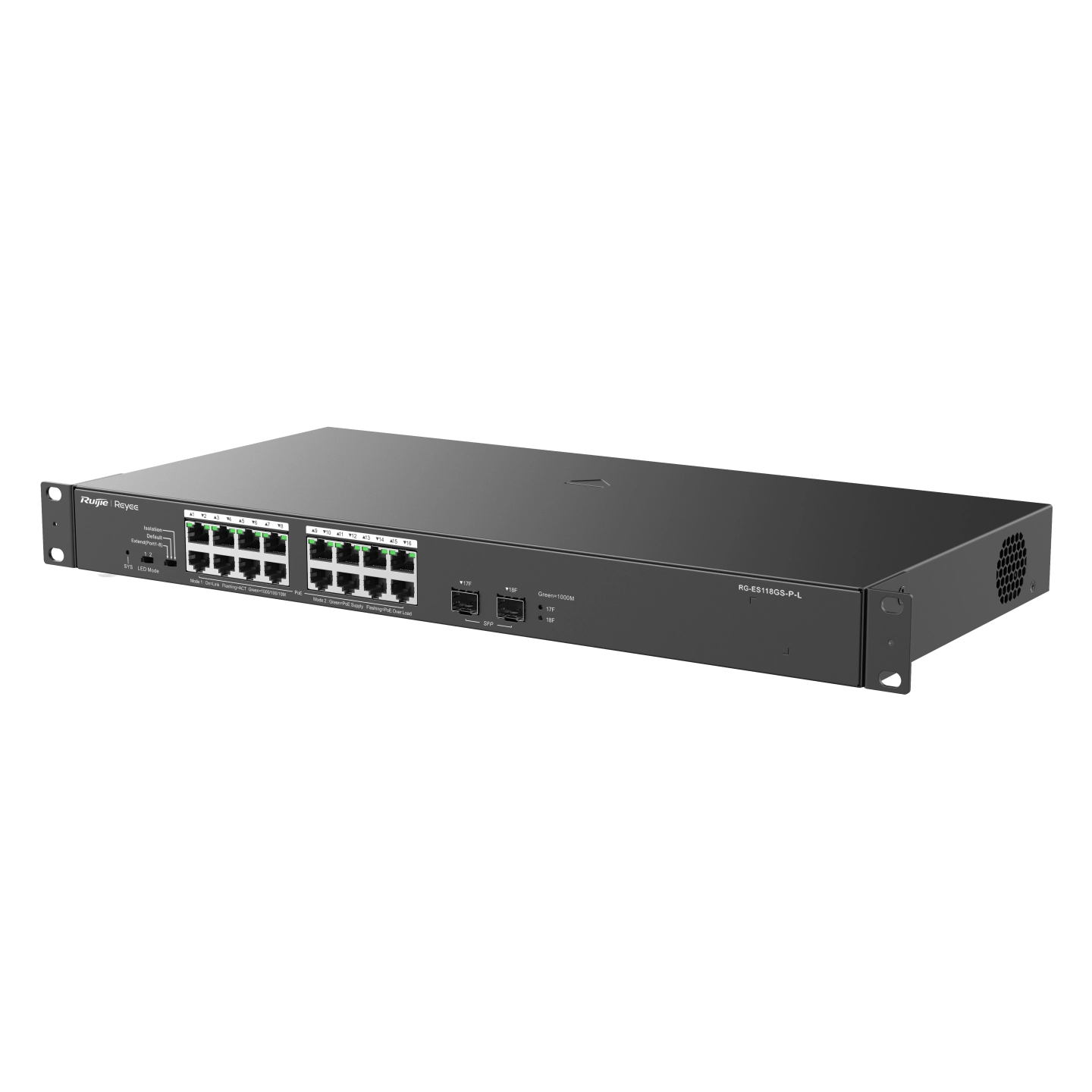 RUİJİE-REYEE%20RG-ES118GS-P-L%2018XGE%20F.GIGABIT%20247W%20POE%20SWİTCH