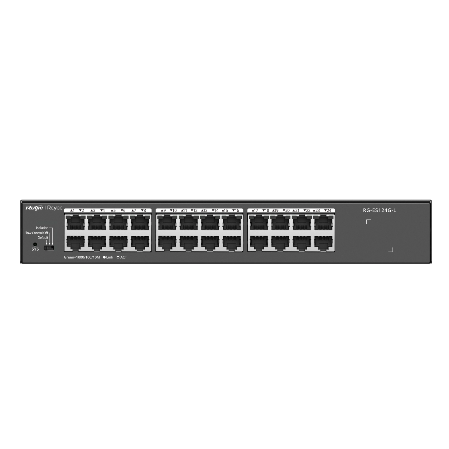 RUİJİE-REYEE%20RG-ES124G-L%2024XGE%20F.GIGABİT%20NETWORK%20SWİTCH