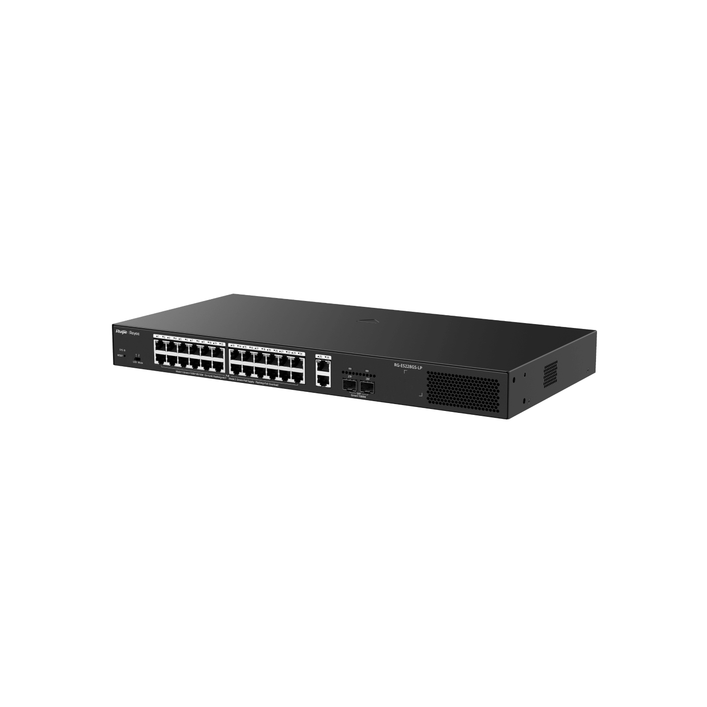 RUIJIE%20REYEE%20RG-ES228GS-LP%2028%20PORT%2026XGE/2SFP%20250W%20BULUT%20YÖNETİLEBİLİR%20POE%20SWİTCH