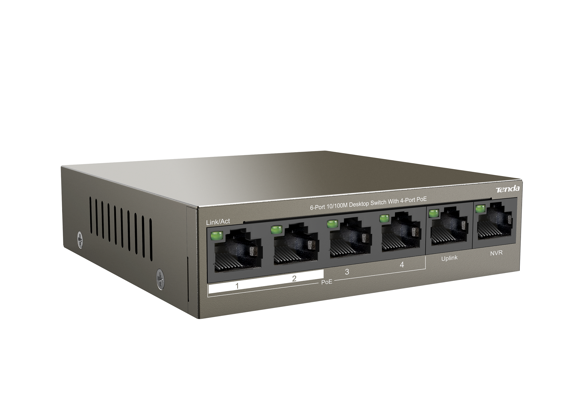 TENDA%20TEF1106P-4-63W%206PORT%2010/100%20YÖNETİLEMEZ%20POE%20SWITCH