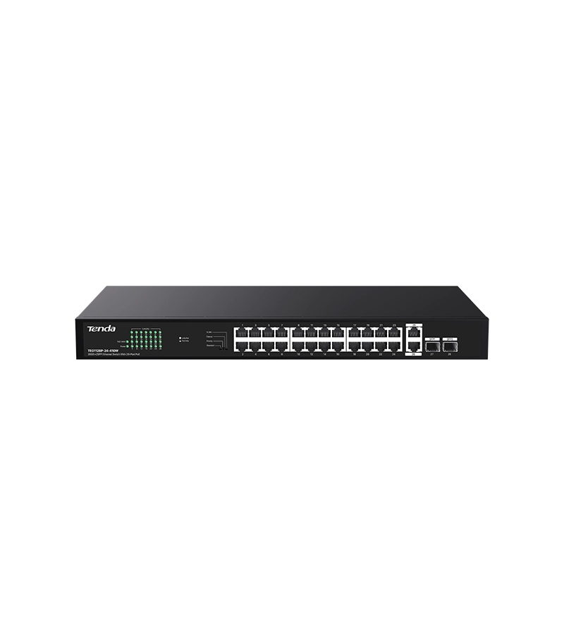 TENDA%20TEG1128P-24-410W%2010/100/1000%2024%20PORT%20SWITCH