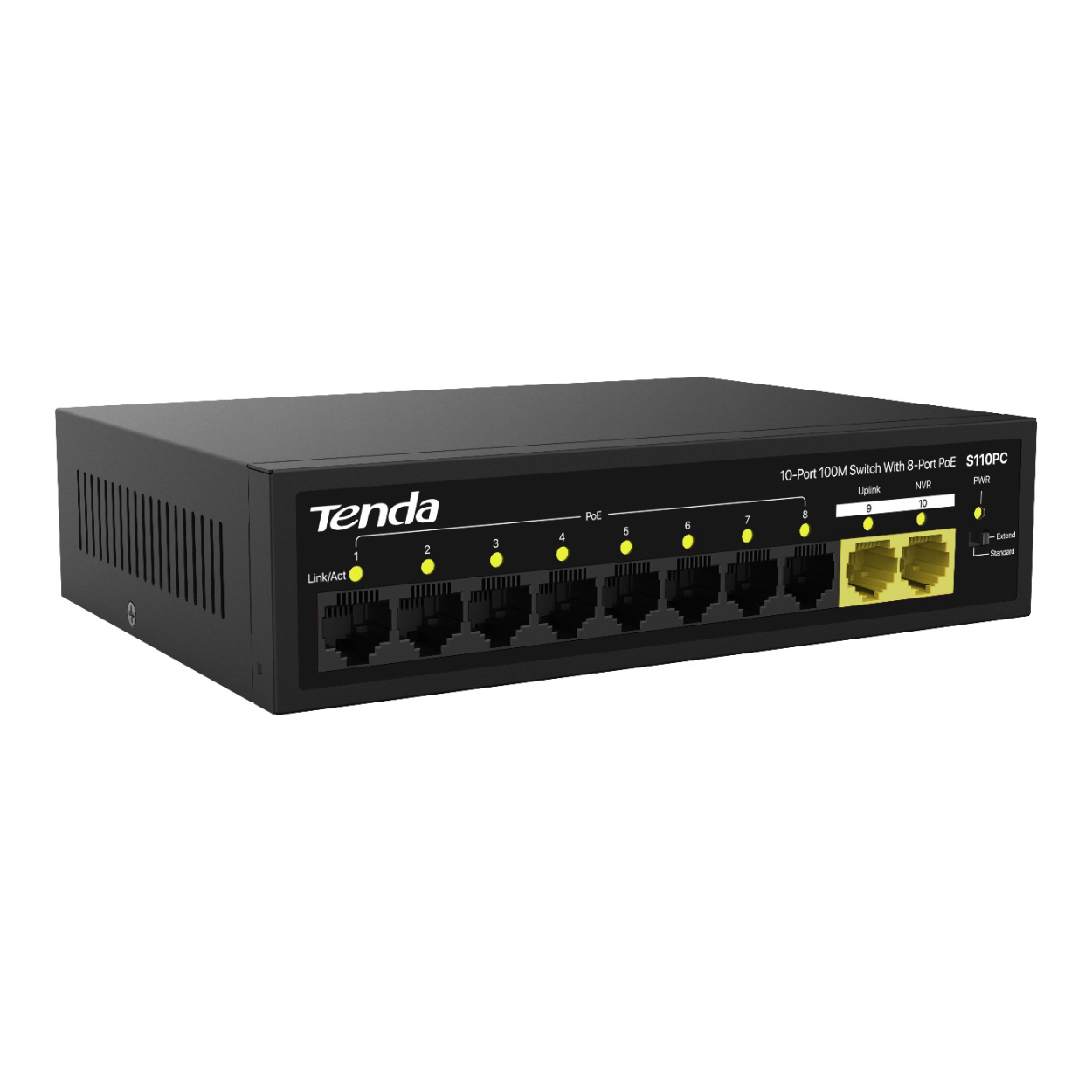 TENDA%20S110PC%2010%20PORT%2010/100%20Mbps%20POE+%20SWITCH