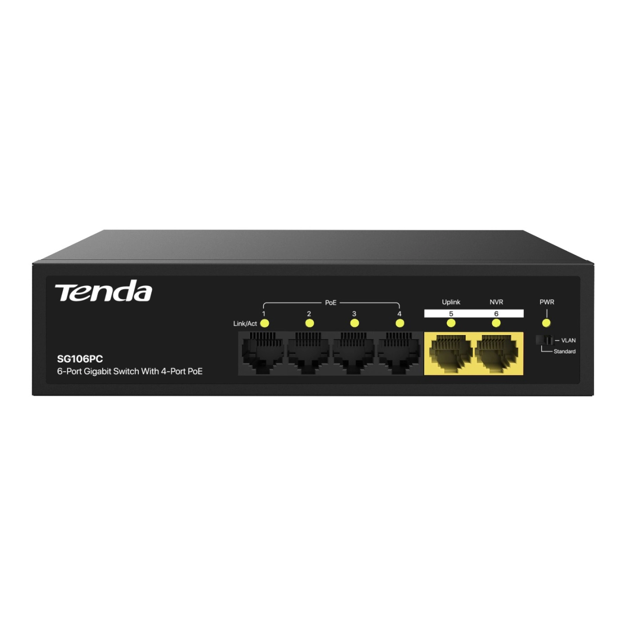 TENDA%20SG106PC%206%20PORT%20GIGABIT%2010/100/1000%20POE%20SWITCH