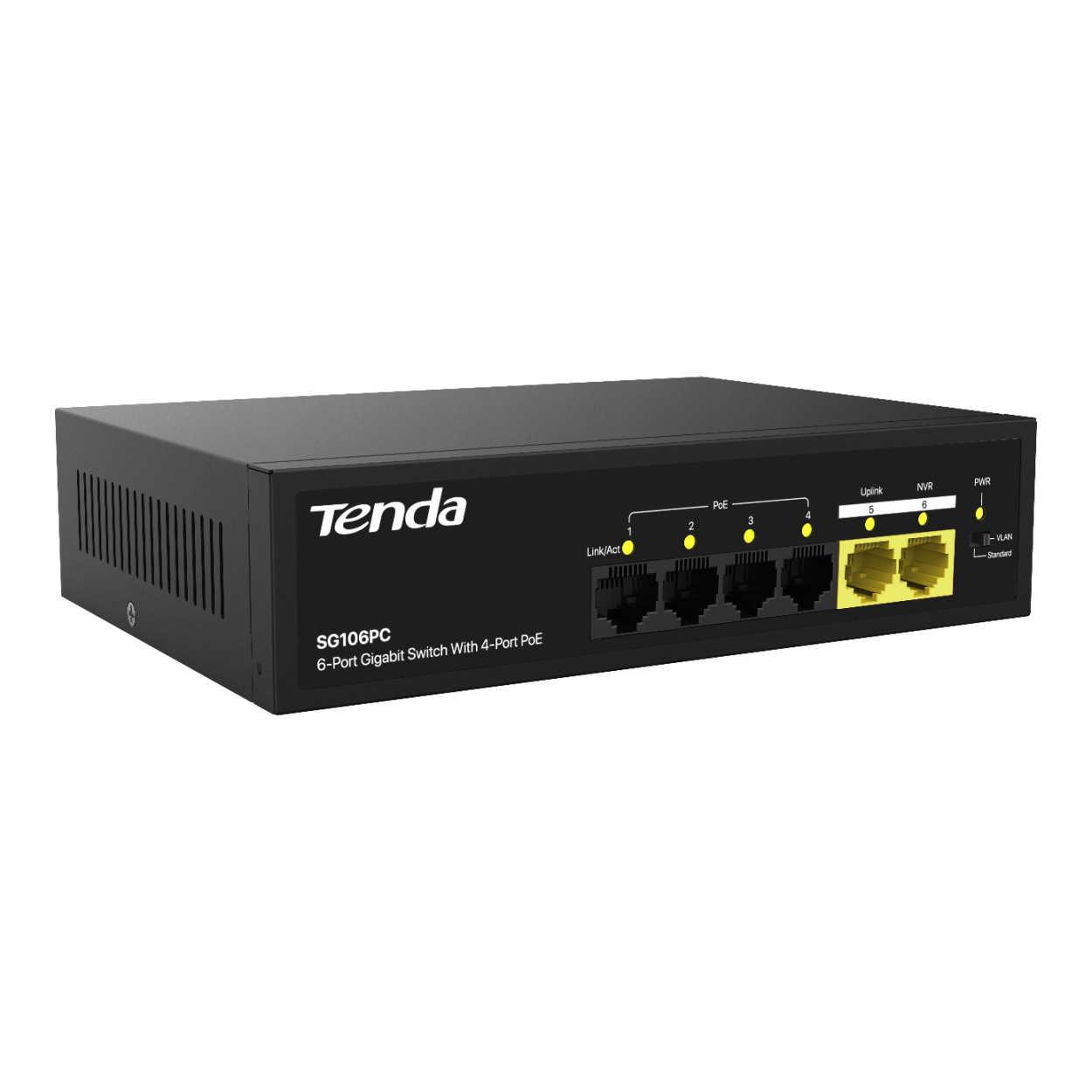 TENDA%20SG106PC%206%20PORT%20GIGABIT%2010/100/1000%20POE%20SWITCH