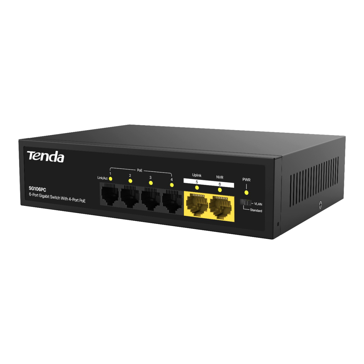 TENDA%20SG106PC%206%20PORT%20GIGABIT%2010/100/1000%20POE%20SWITCH