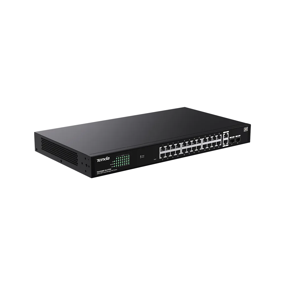 Tenda%20TEG2228P-24-410W%2024%20Port%2010/100/1000%20Mbps%20Yönetilebilir