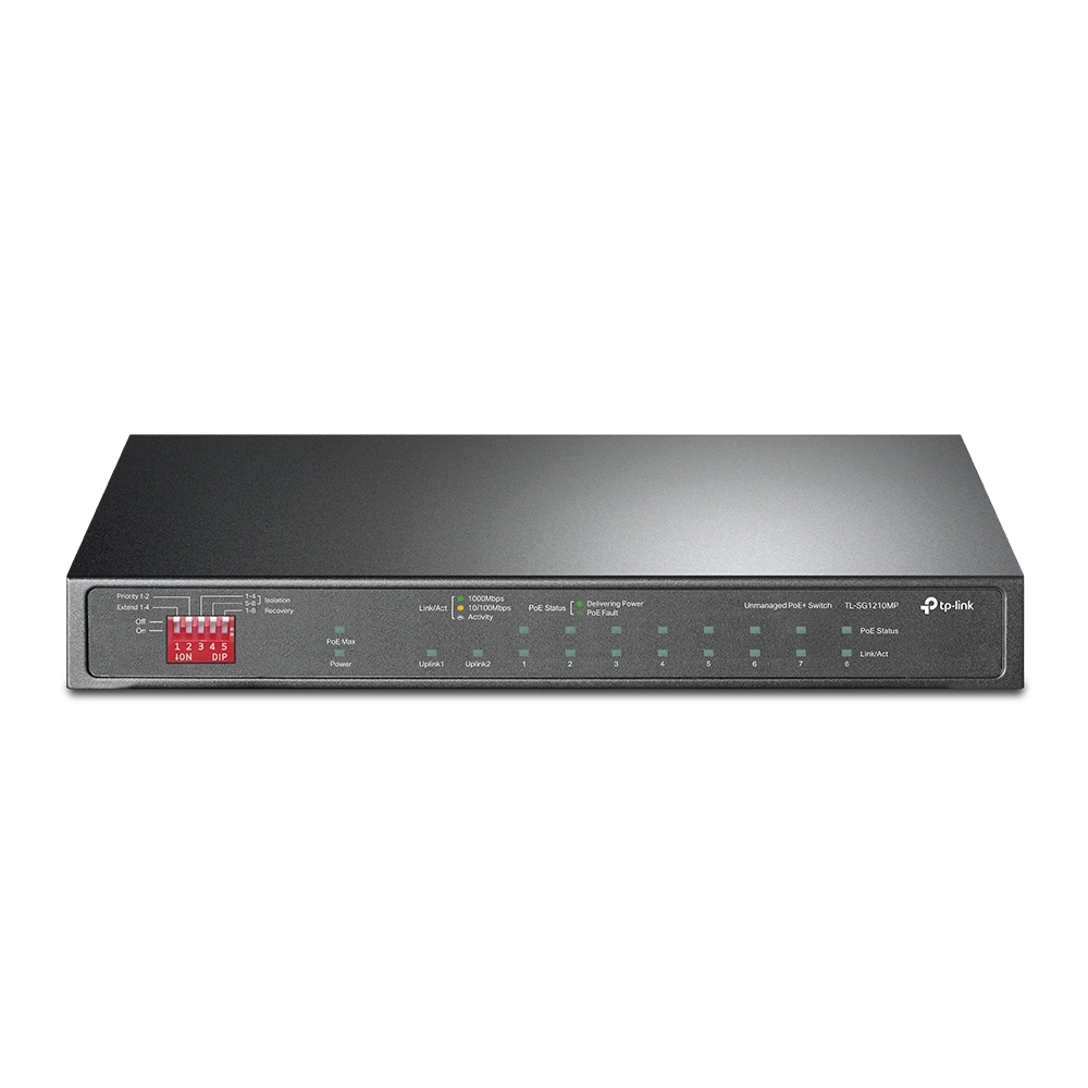 TP-LINK%20TL-SG1210MP%2010PORT%2010/100/1000%20YÖNETİLEMEZ%20POE%20SWITCH