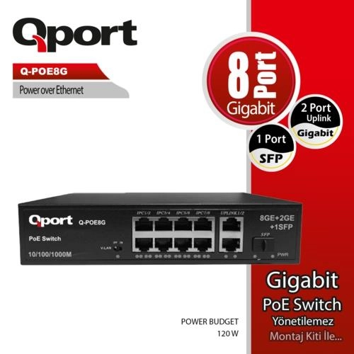 QPORT%20Q-POE8G%208%20PORT%20GIGABIT%20+%202%20PORT%20GIGABIT%20UPLINK%20POE%20SWITCH