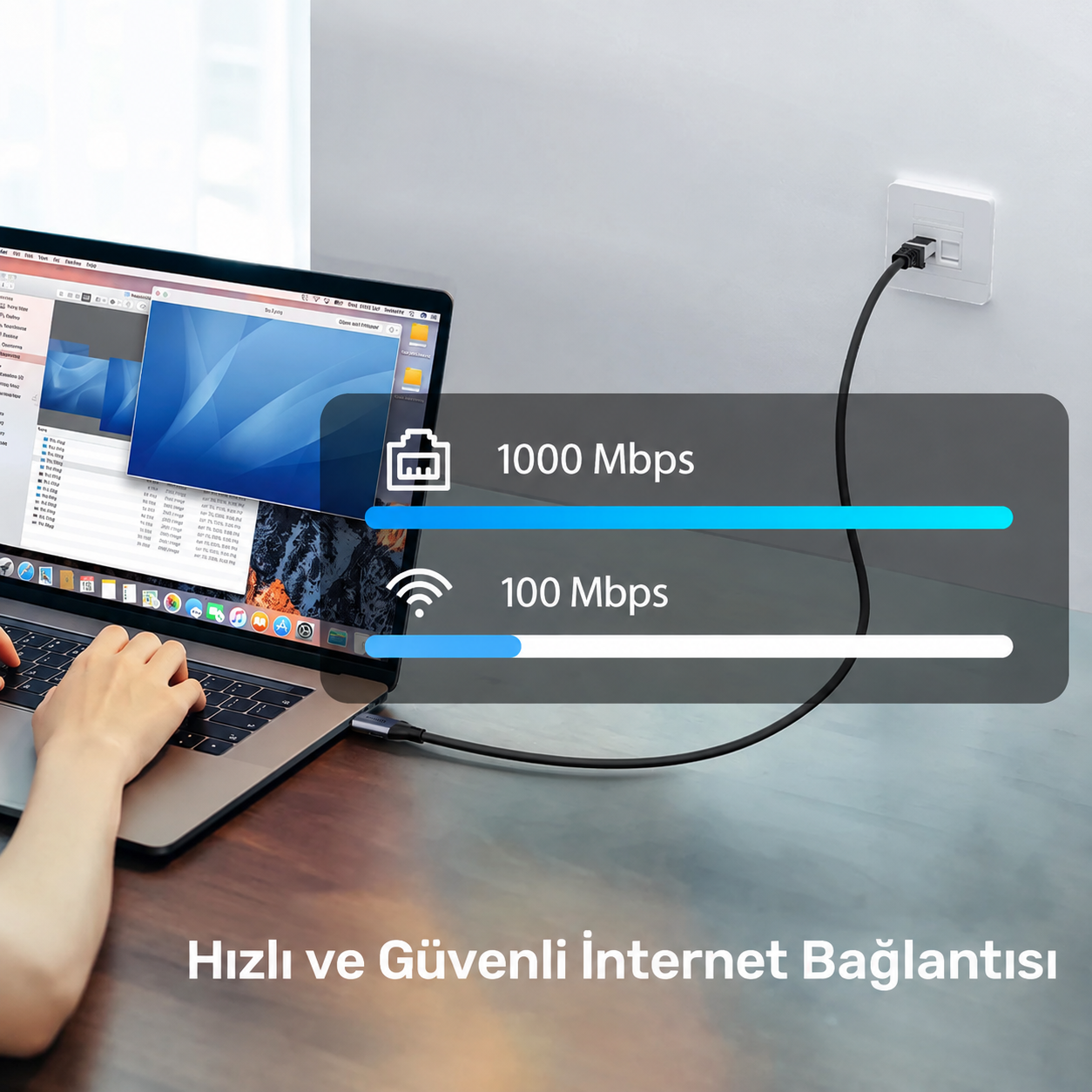 UNITEK%20USB-C%20TO%20ETHERNET%20KABLO%203M%20(C18148AGY01-3M)