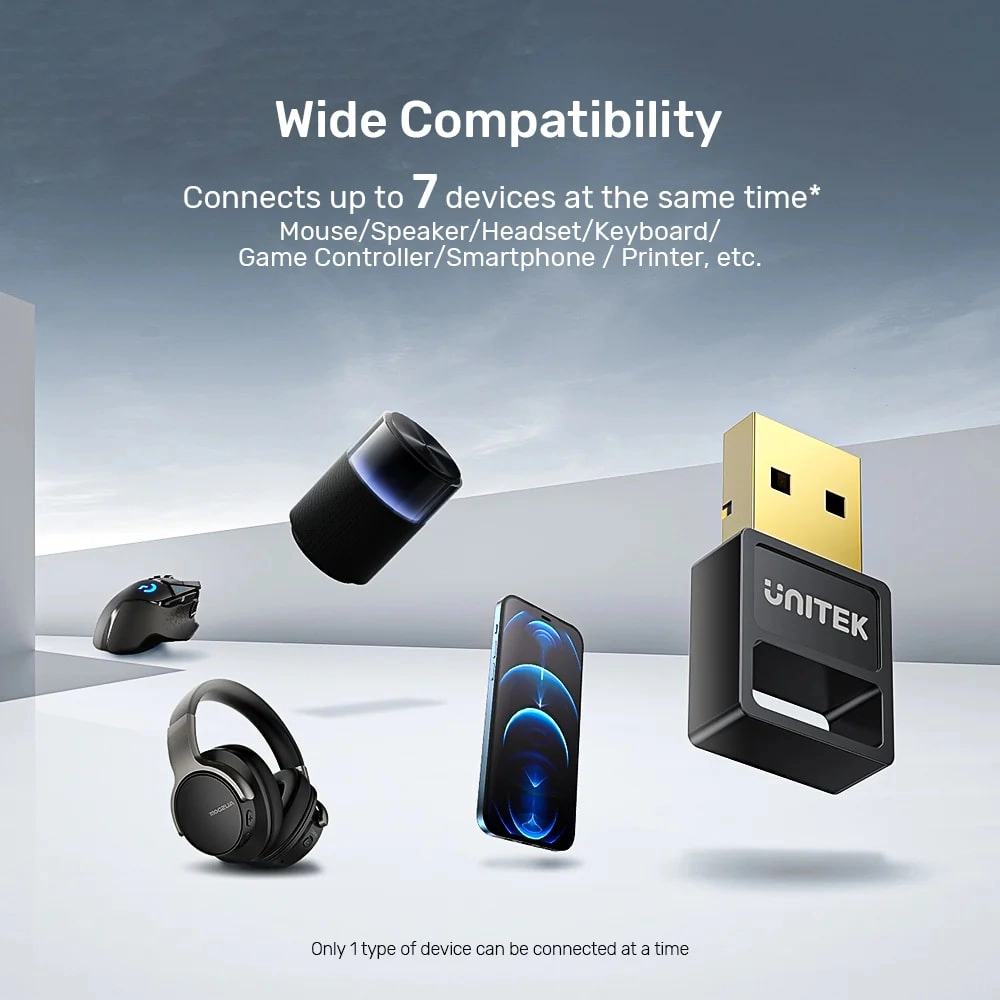 UNITEK%20USB%20BLUETOOTH%205.3%20ADAPTÖR%20(B105B)