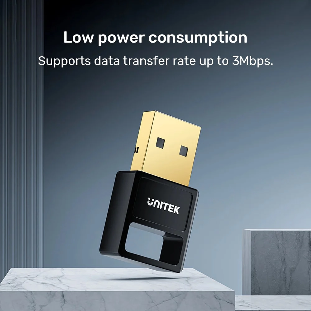UNITEK%20USB%20BLUETOOTH%205.3%20ADAPTÖR%20(B105B)