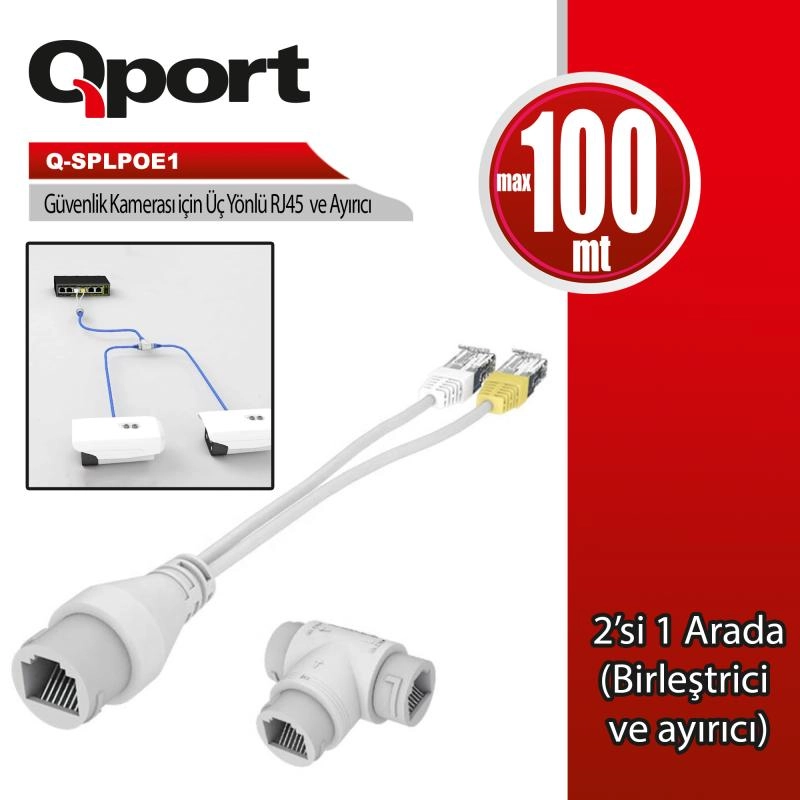 QPORT%20Q-SPLPOE1%20POE%20SPLITTER%202IN1%20AG%20KONNEKTORU%20+