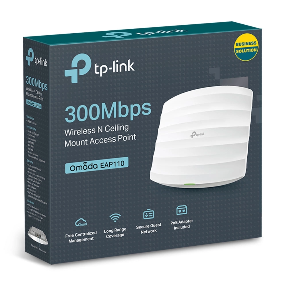 TP-LINK%20EAP110%201PORT%20300Mbps%20TAVAN%20TİPİ%20ACCESS%20POINT