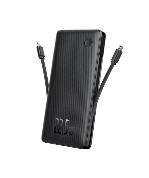Baseus%20Airpow%20Lite%20Power%20Bank%2010000mAh%2022.5W%20Çift%20Kablo%20-%20Siyah