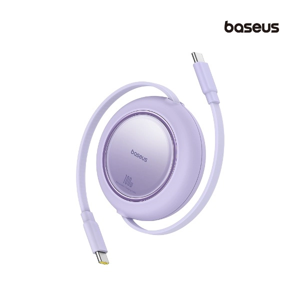 Baseus%20Free2Pull%20Mini%20Geri%20Çekilebilir%20Şarj%20Kablosu%20USB-C’den%20USB-C’ye%20100W%202m%20-%20Mor