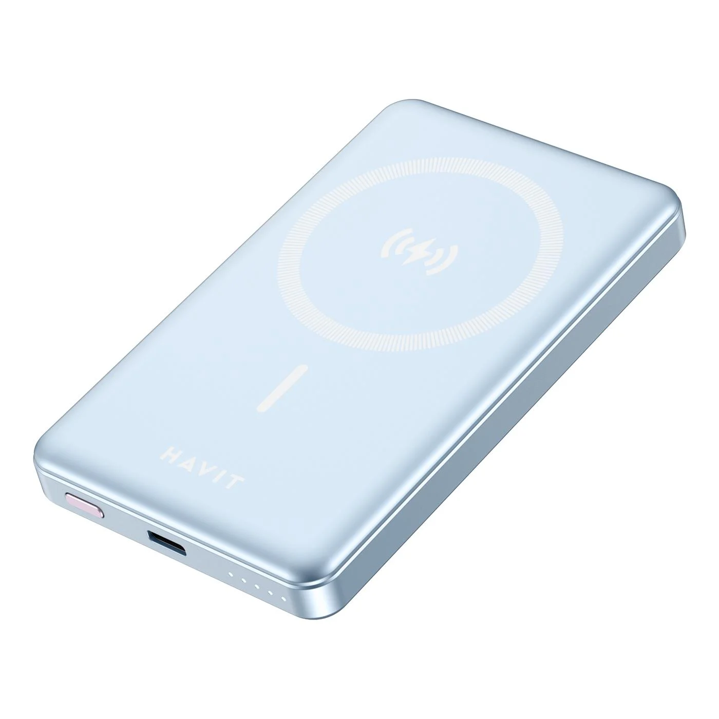 HAVIT%20PB5203%20MAGESAFE%2010.000MAH%20POWERBANK%20MAVI