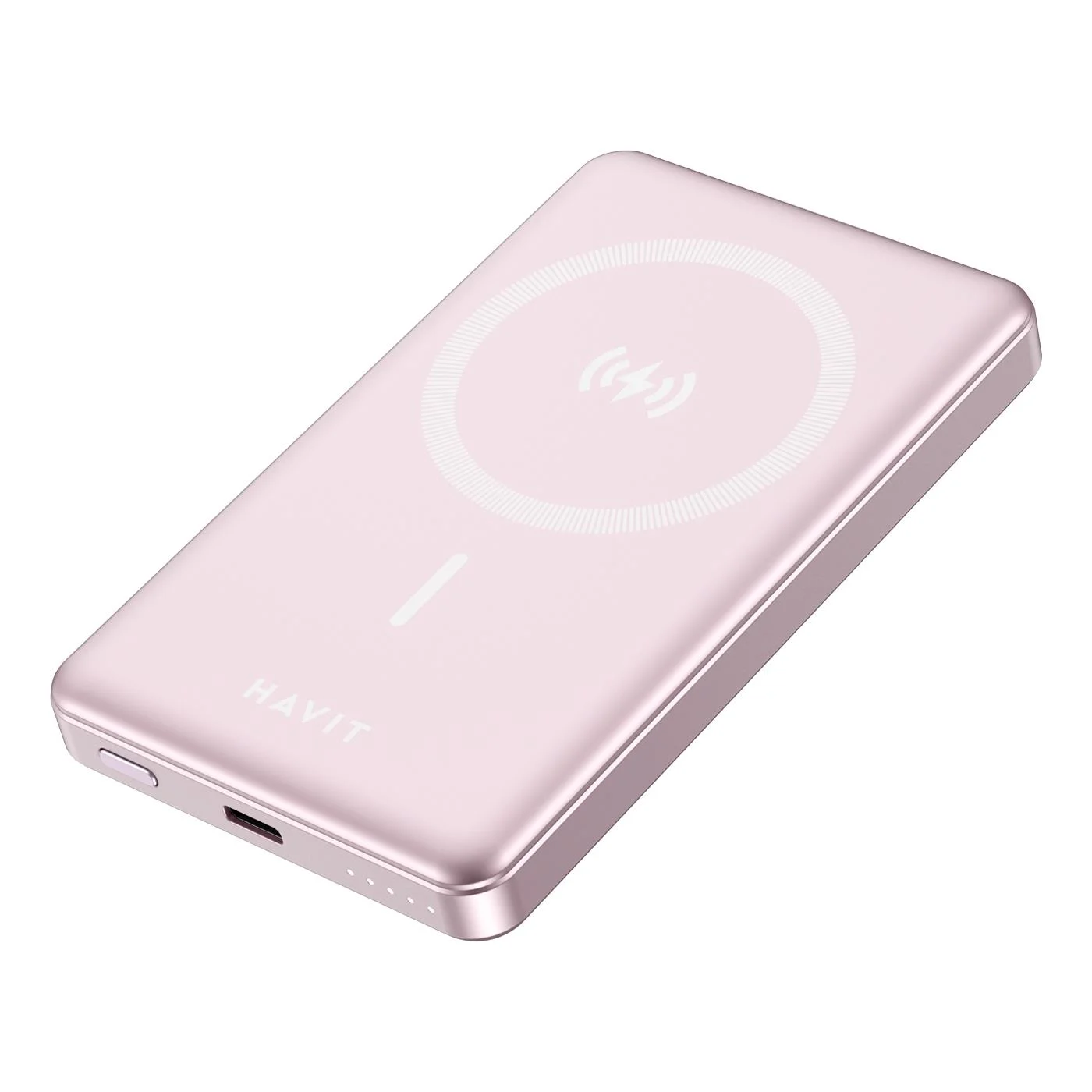 HAVIT%20PB5203%20MAGESAFE%2010.000MAH%20POWERBANK%20PEMBE