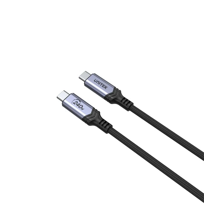 UNITEK%20TYPE-C%20HIZLI%20ŞARJ%202MT%20240W%20(C14110GY-2M)
