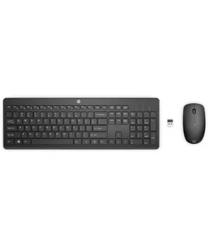 HP 18H24AA Kablosuz Klavye-Mouse Set 230 - Siyah