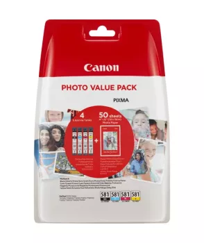 Canon CLI-581 C/M/Y/BK PHOTO VALUE PACK 2106C005